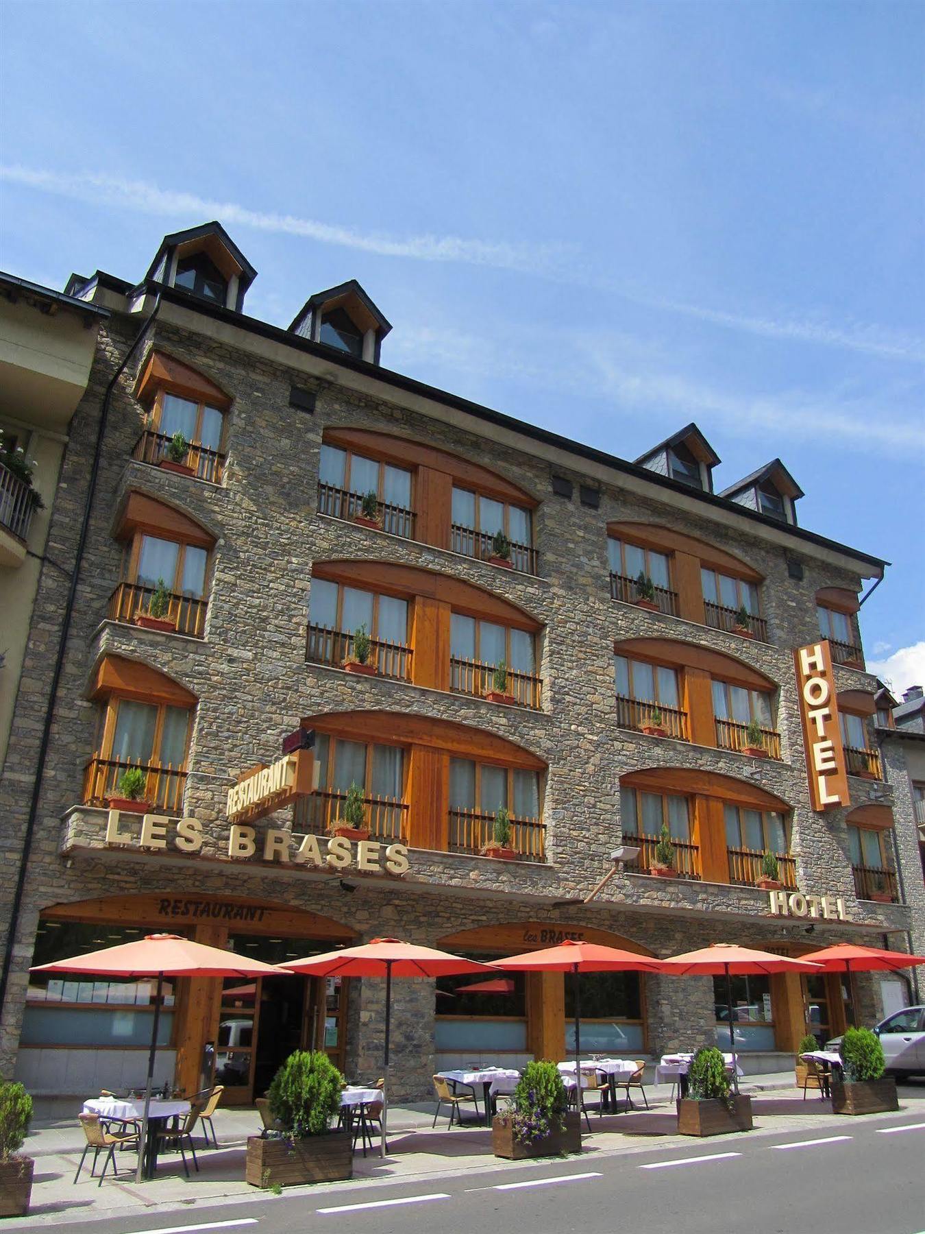 Hotel Restaurant Les Brases Sort Eksteriør bilde
